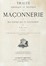 Trait thorique et pratique de maonnerie et des parties qui s'y rattachent.  - Asta Libri a stampa dal XV al XIX secolo [Parte II] - Libreria Antiquaria Gonnelli - Casa d'Aste - Gonnelli Casa d'Aste