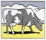  Roy Lichtenstein  (New York, 1923 - 1997) : Cow Going Abstract (Triptych).  - Asta  [..]