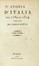  Botta Carlo : Storia della guerra americana scritta da Carlo Botta. Tomo primo (-decimo).  Francesco Guicciardini  - Asta Libri a stampa dal XV al XIX secolo [Parte II] - Libreria Antiquaria Gonnelli - Casa d'Aste - Gonnelli Casa d'Aste