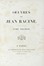  Racine Jean : Oeuvres.  Napoléon - Imperatore dei francesi  - Asta Libri a stampa dal XV al XIX secolo [Parte II] - Libreria Antiquaria Gonnelli - Casa d'Aste - Gonnelli Casa d'Aste