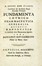  Roth-Scholtz Benjamin : Fundamenta chymico-pharmaceutica generalia.  - Asta Libri a stampa dal XV al XIX secolo [Parte II] - Libreria Antiquaria Gonnelli - Casa d'Aste - Gonnelli Casa d'Aste