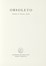  Agnetti Vincenzo : Obsoleto.  Enrico Castellani  (Castelmassa, 1930 - Celleno, 2017)  - Asta Libri, autografi e manoscritti - Libreria Antiquaria Gonnelli - Casa d'Aste - Gonnelli Casa d'Aste
