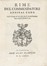  Caro Annibale : Rime. Aldina, Classici, Collezionismo e Bibliografia, Letteratura  [..]