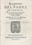  Tommasi Francesco : Reggimento del padre di famiglia.  - Asta Libri, autografi e manoscritti - Libreria Antiquaria Gonnelli - Casa d'Aste - Gonnelli Casa d'Aste