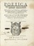  De Nores Giasone : Poetica.  - Asta Libri, autografi e manoscritti - Libreria Antiquaria Gonnelli - Casa d'Aste - Gonnelli Casa d'Aste