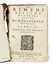  Petrarca Francesco : De' rimedi dell'una, et l'altra fortuna. Libri II. Tradotti per Remigio Fiorentino.  - Asta Libri, autografi e manoscritti - Libreria Antiquaria Gonnelli - Casa d'Aste - Gonnelli Casa d'Aste