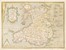  Johannes Blaeu  (Alkmaar, 1596 - Amsterdam, 1673) : Wallia Principatus vulgo Wales.  - Asta Arte Antica, Moderna e Contemporanea [Parte I] - Libreria Antiquaria Gonnelli - Casa d'Aste - Gonnelli Casa d'Aste