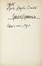  D'Annunzio Gabriele : Dedica e firma su libro La Canzone di Garibaldi.  - Asta Libri, autografi e manoscritti - Libreria Antiquaria Gonnelli - Casa d'Aste - Gonnelli Casa d'Aste