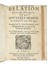  Le Jeune Paul : Relation de ce qui s'est passé en la Nouvelle France, es années 1640 et 1641. Gesuitica, Religione  - Auction Books, autographs and manuscripts - Libreria Antiquaria Gonnelli - Casa d'Aste - Gonnelli Casa d'Aste
