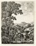  Stefano Della Bella  (Firenze, 1610 - 1664) : Tre tavole da Quatre grands paysages en hauteur.  - Asta Arte Antica [Parte I] - Libreria Antiquaria Gonnelli - Casa d'Aste - Gonnelli Casa d'Aste