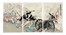  Migita Toshihide  (Oita-ken, Provincia di Shizuoka, 1863 - 1925) : La grande battaglia fuori dalla fortezza di Niuzhuang.  - Asta Arte Antica [Parte I] - Libreria Antiquaria Gonnelli - Casa d'Aste - Gonnelli Casa d'Aste