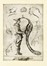  Giuseppe Maria Mitelli  (Bologna, 1634 - 1718) : Nove tavole da Alfabeto in sogno, esemplare per disegnare di Giuseppe M.a Mitelli Bolognese MDCLXXXIII.  - Asta Arte Antica [Parte I] - Libreria Antiquaria Gonnelli - Casa d'Aste - Gonnelli Casa d'Aste