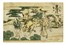  Katsushika Hokusai  (Edo, 1760 - 1849) : Tre tavole da Tôkaidô gojûsan tsugi.  - Asta Arte Antica [Parte I] - Libreria Antiquaria Gonnelli - Casa d'Aste - Gonnelli Casa d'Aste