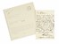 Raccolta di 81 tra lettere, biglietti, cartoline, poesie di politici letterati ecc., posta Par Baloon (con pallone aerostatico) ecc. Storia, Storia, Diritto e Politica  - Auction Books, autographs and manuscripts - Libreria Antiquaria Gonnelli - Casa d'Aste - Gonnelli Casa d'Aste