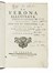  Montanari Pietro : La Verona illustrata ridotta in compendio principalmente per uso de' forestieri con varie aggiunte. Premessa in ristretto la vita del marchese Scipione Maffei. Parte prima [-seconda]. Geografia e viaggi, Storia locale, Storia, Diritto e Politica  - Auction Books, autographs and manuscripts - Libreria Antiquaria Gonnelli - Casa d'Aste - Gonnelli Casa d'Aste