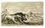  Stefano Della Bella  (Firenze, 1610 - 1664) : La caccia al cinghiale.  - Asta Arte Antica, Moderna e Contemporanea [parte I] - Libreria Antiquaria Gonnelli - Casa d'Aste - Gonnelli Casa d'Aste