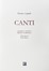  Leopardi Giacomo : Canti [...]. Illustrazioni di Ugo Riva.  Ugo Riva  - Asta Libri, Autografi e Manoscritti - Libreria Antiquaria Gonnelli - Casa d'Aste - Gonnelli Casa d'Aste