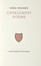  Pound Ezra : Cavalcanti Poems.  Guido Cavalcanti  - Asta Libri, Autografi e Manoscritti - Libreria Antiquaria Gonnelli - Casa d'Aste - Gonnelli Casa d'Aste