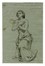 Studio per figura femminile genuflessa.  - Auction Arte Antica, Moderna e Contemporanea [parte I] - Libreria Antiquaria Gonnelli - Casa d'Aste - Gonnelli Casa d'Aste