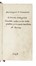  Marangoni Giovanni : [Il divoto pellegrino guidato, ed istruito nella visita delle quattro Basiliche di Roma...].  - Asta Libri, Autografi e Manoscritti - Libreria Antiquaria Gonnelli - Casa d'Aste - Gonnelli Casa d'Aste