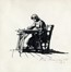  Pietro Annigoni  (Milano, 1910 - Firenze, 1988) : Lotto composto di 2 disegni.  - Asta Arte Antica, Moderna e Contemporanea - Libreria Antiquaria Gonnelli - Casa d'Aste - Gonnelli Casa d'Aste