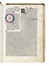  Petrarca Francesco : [Trionfi e Canzoniere]. (Ad illustrissimmum Mutinae ducem diuum Borsium Estensem Bernardi Ilicini medicinae...). Letteratura italiana, Letteratura  Bernardo Lapini, Francesco Filelfo  - Auction Books, Autographs and Manuscripts - Libreria Antiquaria Gonnelli - Casa d'Aste - Gonnelli Casa d'Aste