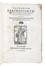 Sacrarum cerimoniarum, siue Rituum ecclesiasticorum Sanctae Romanae Ecclesiae libri tres. Post omnes omnium editiones summa denuo vigilantia recogniti... Religione  - Auction Books, Autographs and Manuscripts - Libreria Antiquaria Gonnelli - Casa d'Aste - Gonnelli Casa d'Aste