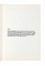 Kosuth Joseph : Function Funzione Funcion Fonction Funktion. Libro d'Artista, Collezionismo e Bibliografia  - Auction Books, Autographs and Manuscripts - Libreria Antiquaria Gonnelli - Casa d'Aste - Gonnelli Casa d'Aste