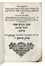 Rabbi Raf&agrave;el ben Gabri?el Norzi (di Norcia). Rabbi Raf&agrave;el ben Gabri?el Norzi (di Norcia). : Sefer Marp&egrave; la-Nefesh (Libro Guaritor dell?Anima). Ebraica e Judaica, Religione, Religione  - Auction Books, Autographs and Manuscripts - Libreria Antiquaria Gonnelli - Casa d'Aste - Gonnelli Casa d'Aste