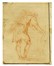  Andrea Del Sarto  (Firenze, 1486 - 1531) [da] : La parabola dei vignaioli. La chiamata. Figura di spalle con cappello e mantello sul primo piano al centro (r). Figura di spalle china sul secondo piano a destra (v).  - Auction Old Masters, Modern and Contemporary Art - Libreria Antiquaria Gonnelli - Casa d'Aste - Gonnelli Casa d'Aste