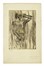  Andr� Louis Armand Rassenfosse  (Liegi, 1862 - 1934) : Frontespizio per Le rideau cramoisi di Jules Barbey D'Aurevilly.  - Asta Asta di beneficenza. Dalla collezione di Franco Lucini. - Libreria Antiquaria Gonnelli - Casa d'Aste - Gonnelli Casa d'Aste