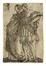  Heinrich Aldegrever  (Paderborn, 1502 - Soest, 1560) : Coppia di danzatori / Due tedofori.  - Auction Old Masters, Modern and Contemporary Art - Libreria Antiquaria Gonnelli - Casa d'Aste - Gonnelli Casa d'Aste