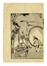  Katsushika Hokusai  (Edo, 1760 - 1849) : D?ch? no Fuji (Il Fuji da una grotta) / Chinowa no Fuji (Il Fuji attraverso una ghirlanda d'erba).  - Auction Old Masters, Modern and Contemporary Art - Libreria Antiquaria Gonnelli - Casa d'Aste - Gonnelli Casa d'Aste