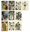  Adolfo Matarelli (detto Mata)  (Firenze, 1832 - 1887) : Mazzo di carte figurate.  - Asta Arte Antica, Moderna e Contemporanea - Libreria Antiquaria Gonnelli - Casa d'Aste - Gonnelli Casa d'Aste