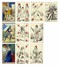  Adolfo Matarelli (detto Mata)  (Firenze, 1832 - 1887) : Mazzo di carte figurate.  - Asta Arte Antica, Moderna e Contemporanea - Libreria Antiquaria Gonnelli - Casa d'Aste - Gonnelli Casa d'Aste