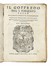  Tasso Torquato : Il Goffredo [...] novamente corretto, et ristampato. Letteratura classica, Letteratura  - Auction Libri, Autografi e Manoscritti - Libreria Antiquaria Gonnelli - Casa d'Aste - Gonnelli Casa d'Aste