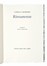  Sbarbaro Camillo : Rimanenze. Libro d'Artista, Bodoni, Collezionismo e Bibliografia, Collezionismo e Bibliografia  Giulia Napoleone  (Pescara, 1936)  - Auction Books, Autographs and Manuscripts - Libreria Antiquaria Gonnelli - Casa d'Aste - Gonnelli Casa d'Aste