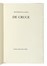  Bonvesin de la Riva : De Cruce. Libro d'Artista, Bodoni, Mardersteig, Religione, Collezionismo e Bibliografia, Collezionismo e Bibliografia, Collezionismo e Bibliografia  Franca Ghitti  - Auction Books, Autographs and Manuscripts - Libreria Antiquaria Gonnelli - Casa d'Aste - Gonnelli Casa d'Aste