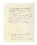  Prampolini Enrico : Lettera autografa firmata inviata a [Giuseppe] Parisi. Arte  - Auction Books, Autographs and Manuscripts - Libreria Antiquaria Gonnelli - Casa d'Aste - Gonnelli Casa d'Aste