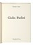  Paolini Giulio : Un quadro. Arte, Cataloghi di arte, Monografie di artisti, Arte, Collezionismo e Bibliografia  - Auction Books, Autographs and Manuscripts - Libreria Antiquaria Gonnelli - Casa d'Aste - Gonnelli Casa d'Aste