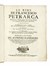  Petrarca Francesco : Le rime riscontrate co i testi a penna della Libreria Estense, e co i fragmenti dell'originale d'esso poeta. S'aggiungono le Considerazioni [...] d'Alessandro Tassoni, le Annotazioni di Girolamo Muzio, e le Osservazioni di Lodovico Antonio Muratori... Letteratura italiana, Poesia, Letteratura, Letteratura  Lodovico Antonio Muratori, Girolamo Muzio, Alessandro Tassoni  - Auction Books, Autographs and Manuscripts - Libreria Antiquaria Gonnelli - Casa d'Aste - Gonnelli Casa d'Aste