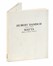  Damisch Hubert : Lettre � Matta. Matta r�ponse � Hubert Damisch.  Roberto Antonio Sebastian Matta  (Santiago del Cile, 1911 - Civitavecchia, 2002)  - Asta Libri, autografi e manoscritti - Libreria Antiquaria Gonnelli - Casa d'Aste - Gonnelli Casa d'Aste
