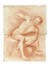  Anonimo del XVIII secolo : Laocoonte / Studio per figura virile con braccio levato.  - Asta Arte Antica, Moderna e Contemporanea - Libreria Antiquaria Gonnelli - Casa d'Aste - Gonnelli Casa d'Aste