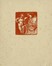  Adolfo De Carolis  (Montefiore dell'Aso, 1874 - Roma, 1928) : Lotto composto di 5 xilografie.  - Auction Arte Antica, Moderna e Contemporanea - Libreria Antiquaria Gonnelli - Casa d'Aste - Gonnelli Casa d'Aste