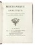  Lagrange Joseph Louis : M�chanique analitique... Scienze tecniche e matematiche, Meccanica, Scienze tecniche e matematiche  - Auction Books, Autographs and Manuscripts - Libreria Antiquaria Gonnelli - Casa d'Aste - Gonnelli Casa d'Aste
