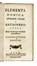  Apollonius Pergaeus, Archimedes, Borelli Giovanni Alfonso : Elementa conica... Scienze tecniche e matematiche  - Auction Books, Autographs and Manuscripts - Libreria Antiquaria Gonnelli - Casa d'Aste - Gonnelli Casa d'Aste