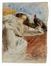  Adolfo Ferraguti Visconti  (Pura (Canton Ticino), 1850 - Milano, 1924) : Due disegni.  - Asta STAMPE E DISEGNI DAL XVI AL XX SECOLO - Libreria Antiquaria Gonnelli - Casa d'Aste - Gonnelli Casa d'Aste
