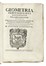  Cavalieri Bonaventura : Geometria indivisibilibus continuorum nova quadam ratione promota... Geometria, Scienze tecniche e matematiche, Scienze tecniche e matematiche  - Auction Books, Autographs and Manuscripts - Libreria Antiquaria Gonnelli - Casa d'Aste - Gonnelli Casa d'Aste