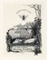  Jules Georges Hantz  (La Chaux-de-Fonds, 1846 - Ginevra, 1920) : Ex Libris Georges Hantz.  - Asta Arte Antica, Moderna e Contemporanea [parte II] - Libreria Antiquaria Gonnelli - Casa d'Aste - Gonnelli Casa d'Aste