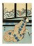  Isshusai Kunikazu  (Osaka, 1830 - 1919) : Gli attori Arashi Rikan III nel ruolo di Hanazono (a sinistra), Ichikawa Ebiz� V nel ruolo di Tar�zaemon (a destra) e Ichikawa Ebij�r� IV nel ruolo di Umanokami (al centro), nel dramma �t� no Miya Asahi no Yoroi.  - Auction Arte Antica, Moderna e Contemporanea [parte I] - Libreria Antiquaria Gonnelli - Casa d'Aste - Gonnelli Casa d'Aste